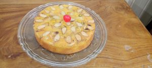 make almond cake