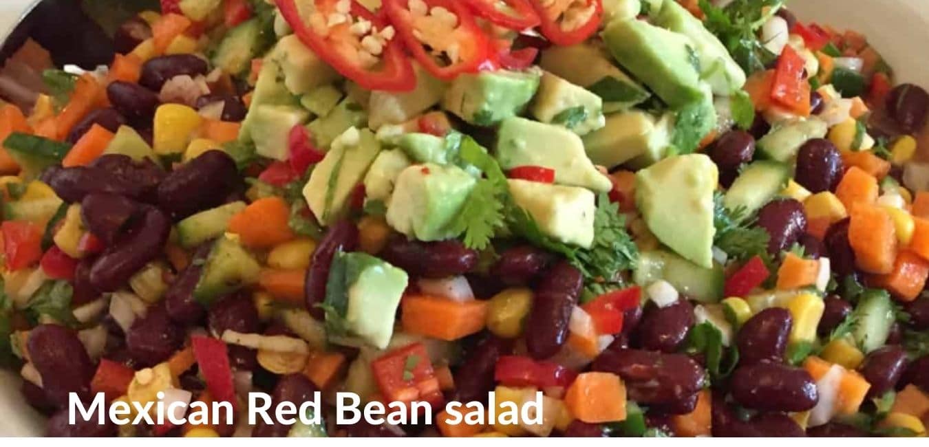 Mexican Red Bean salad