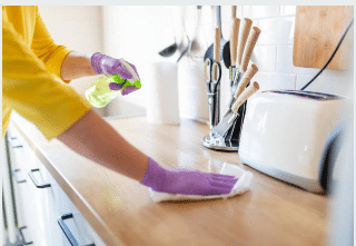 kitchen cleaning 